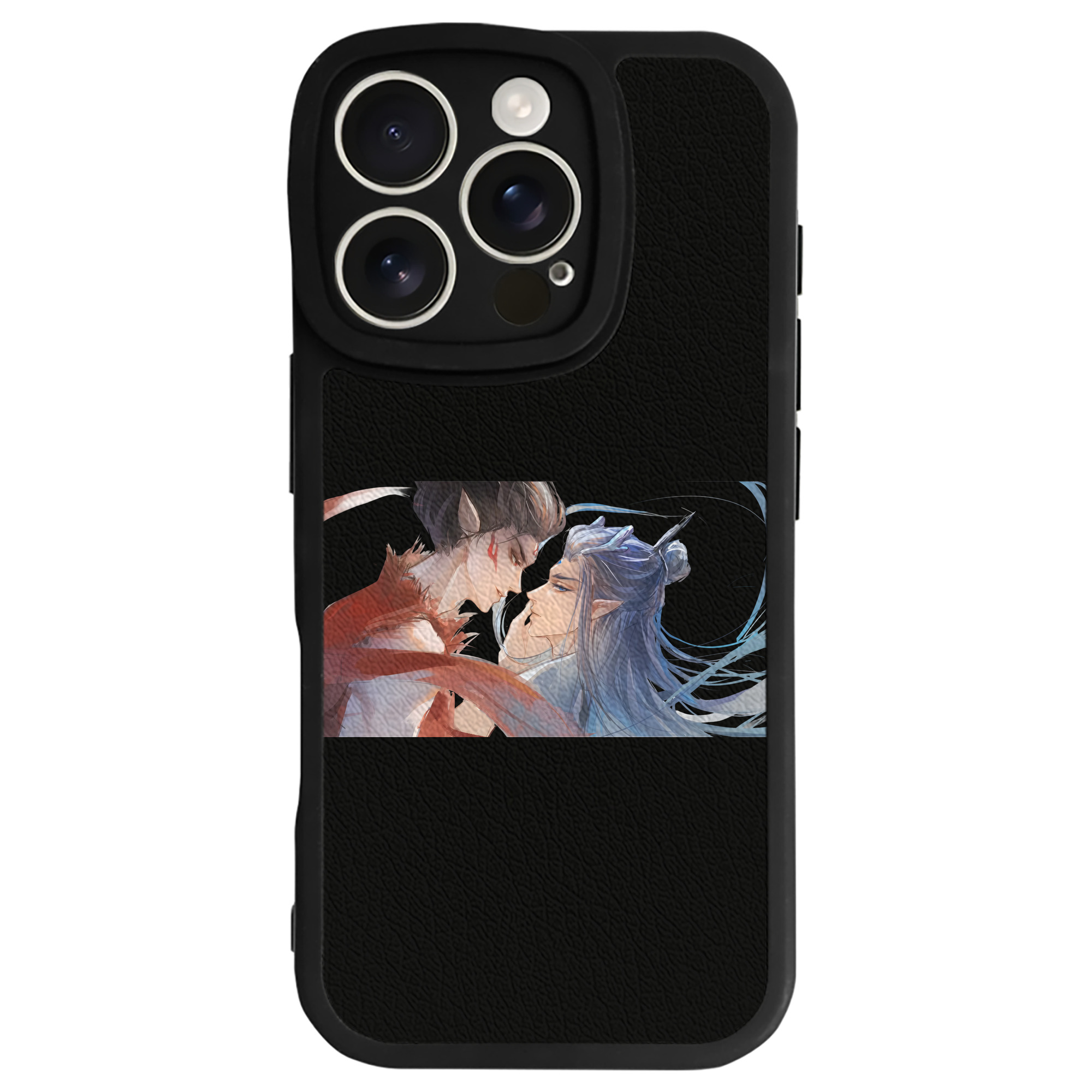 （画像用） Ne Zha 2 ナタ 魔童の大暴れ 【iPhone 16シリーズ対応】シリコンスマホケース（レザー調） 材質：シリコン